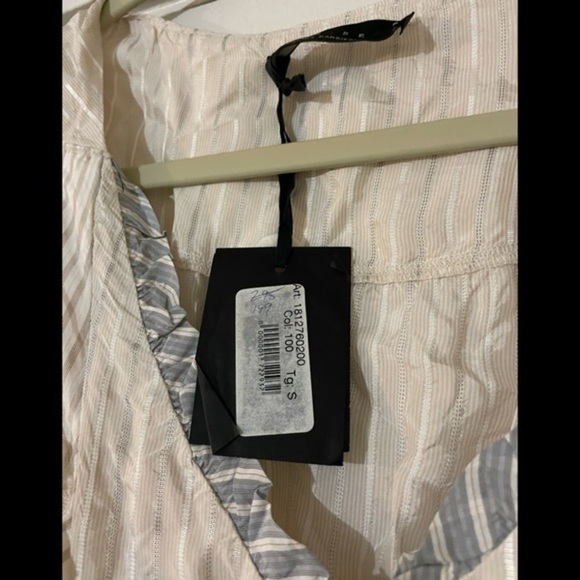 Simona Barbieri TWin Set Cream Dress Size Small - Picture 3 of 8